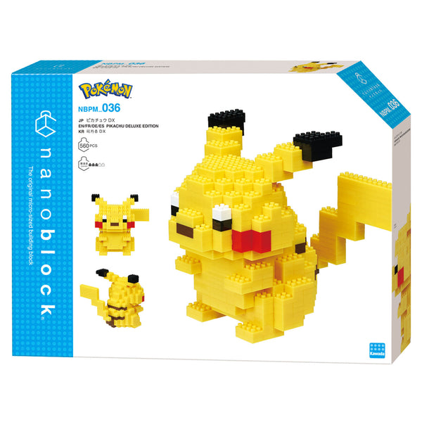 限定絶版FRAGMENT x POKEMON nanoblock pikachu 限定絶版FRAGMENT x POKEMON nanoblock pikachu PIKACHU DELUXE