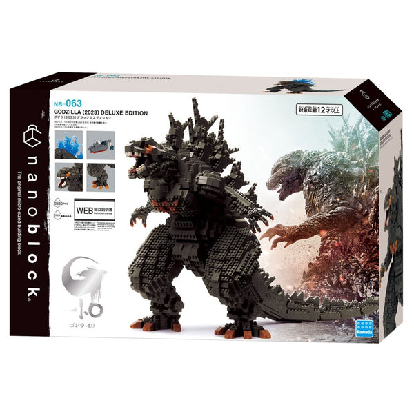 nanoblock Godzilla -1.0 Deluxe Edition | Micro-Sized Building