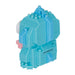 N-Fig Keyring - Sanrio Hangyodon - N-Fig moulded nanoblock-style keyring - Nanoblock micro-sized building block set