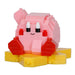N-Fig Keyring - Kirby Warp Star - N-Fig moulded nanoblock-style keyring - Nanoblock micro-sized building block set