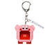 N-Fig Keyring - Kirby Inhale - N-Fig moulded nanoblock-style keyring - Nanoblock micro-sized building block set