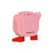 N-Fig Mini Keyring - Kirby Inhale - N-Fig moulded nanoblock-style keyring - Nanoblock micro-sized building block set