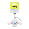 N-Fig Keyring - Sanrio Cinnamoroll - N-Fig moulded nanoblock-style keyring - Nanoblock micro-sized building block set
