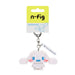 N-Fig Keyring - Sanrio Cinnamoroll - N-Fig moulded nanoblock-style keyring - Nanoblock micro-sized building block set