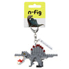 N-Fig Keyring - Spinosaurus - N-Fig moulded nanoblock-style keyring - Nanoblock micro-sized building block set