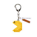 N-Fig Keyring - PAC-MAN - N-Fig moulded nanoblock-style keyring - Nanoblock micro-sized building block set