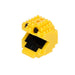 N-Fig Keyring - PAC-MAN - N-Fig moulded nanoblock-style keyring - Nanoblock micro-sized building block set