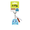 N-Fig Keyring - PAC-MAN Inky - N-Fig moulded nanoblock-style keyring - Nanoblock micro-sized building block set
