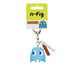 N-Fig Keyring - PAC-MAN Inky - N-Fig moulded nanoblock-style keyring - Nanoblock micro-sized building block set