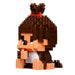 Monchhichi - Monchhichi-Chan - Nanoblock micro-sized building block set