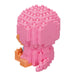 Monchhichi - Monchhichi-Kun Taffy Pink - Nanoblock micro-sized building block set