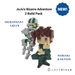 JoJo: 2 Build Pack - Noriaki Kakyoin & Hierophant Green - Nanoblock micro-sized building block set