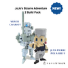 JoJo: 2 Build Pack - Jean Pierre Polnareff & Silver Chariot - Nanoblock micro-sized building block set