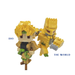 JoJo: 2 Build Pack - Dio & The World - Nanoblock micro-sized building block set