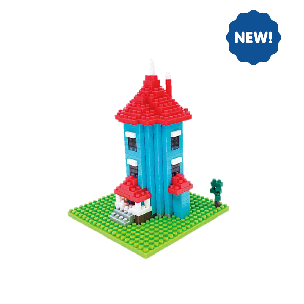 Moomin - Moomin House - Nanoblock micro-sized building block set