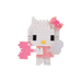 Sanrio - Hello Kitty Dreaming Angel - Nanoblock micro-sized building block set
