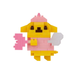 Sanrio - Pompompurin Dreaming Angel - Nanoblock micro-sized building block set