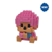 Monchhichi - Monchhichi-Kun Taffy Pink - Nanoblock micro-sized building block set