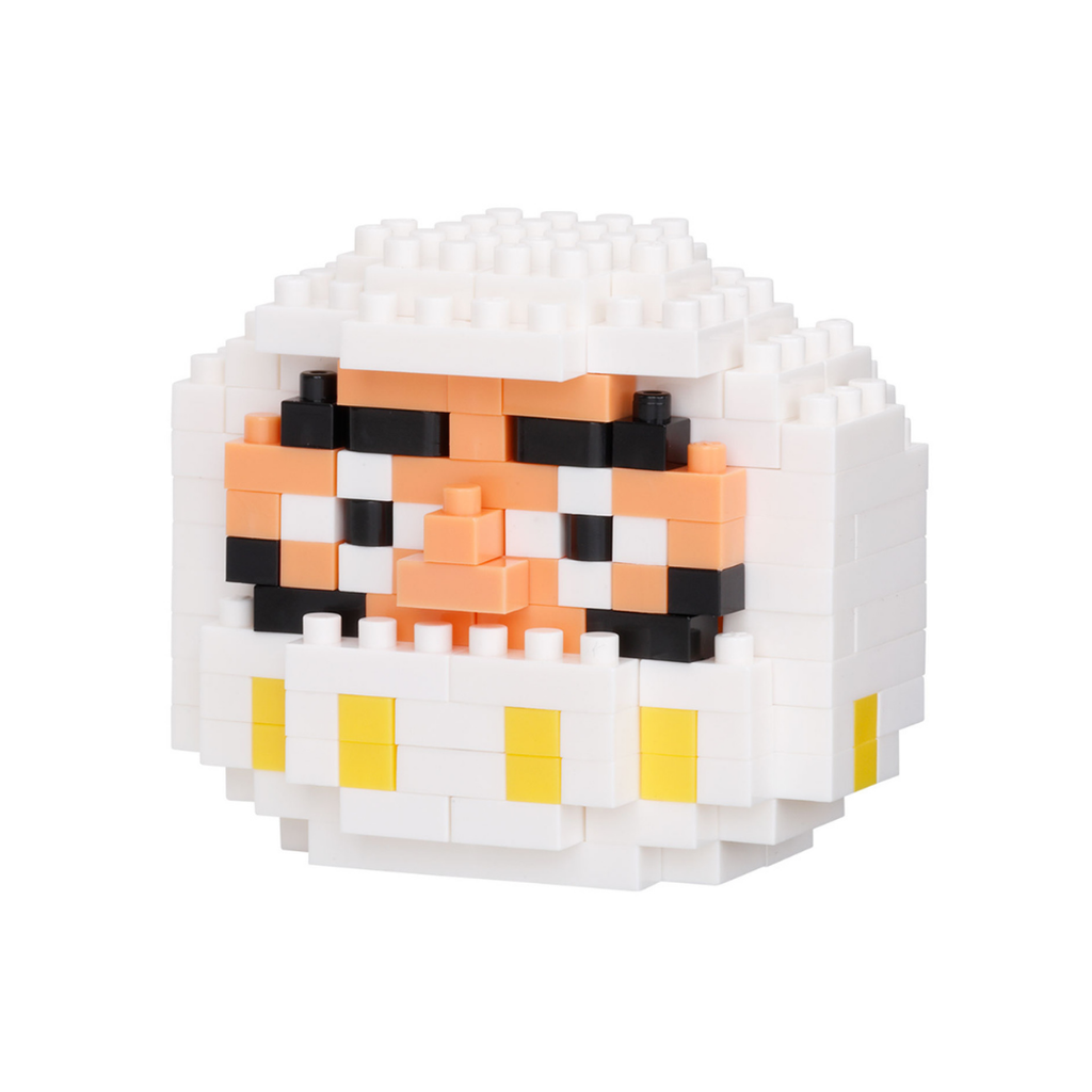 Daruma White - Nanoblock micro-sized building block set
