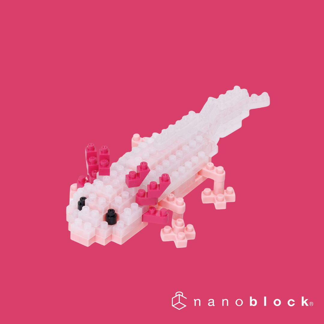 Microblocks Axolotal nanoblock Axolotl | Micro-Sized Building Block Set