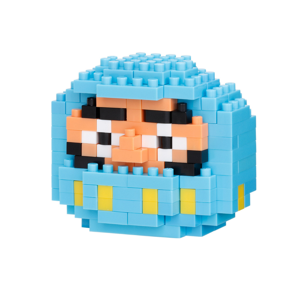 Daruma Pastel Blue - Nanoblock micro-sized building block set