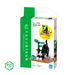 Sock Cat on base plate - ECO Friendly PKG - Nanoblock micro-sized building block set