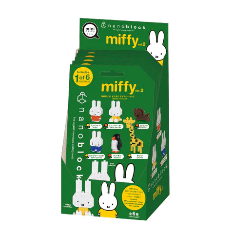 Mininano Box Set - 6 Designs, Miffy Vol. 2