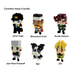 Mininano Box Set - 6 Designs, JoJos Bizarre Adventure - Nanoblock micro-sized building block set