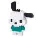 N-Fig Keyring - Sanrio Pochacco - N-Fig moulded nanoblock-style keyring - Nanoblock micro-sized building block set