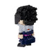 N-Fig Keyring - Naruto Sasuke Uchiha - N-Fig moulded nanoblock-style keyring - Nanoblock micro-sized building block set