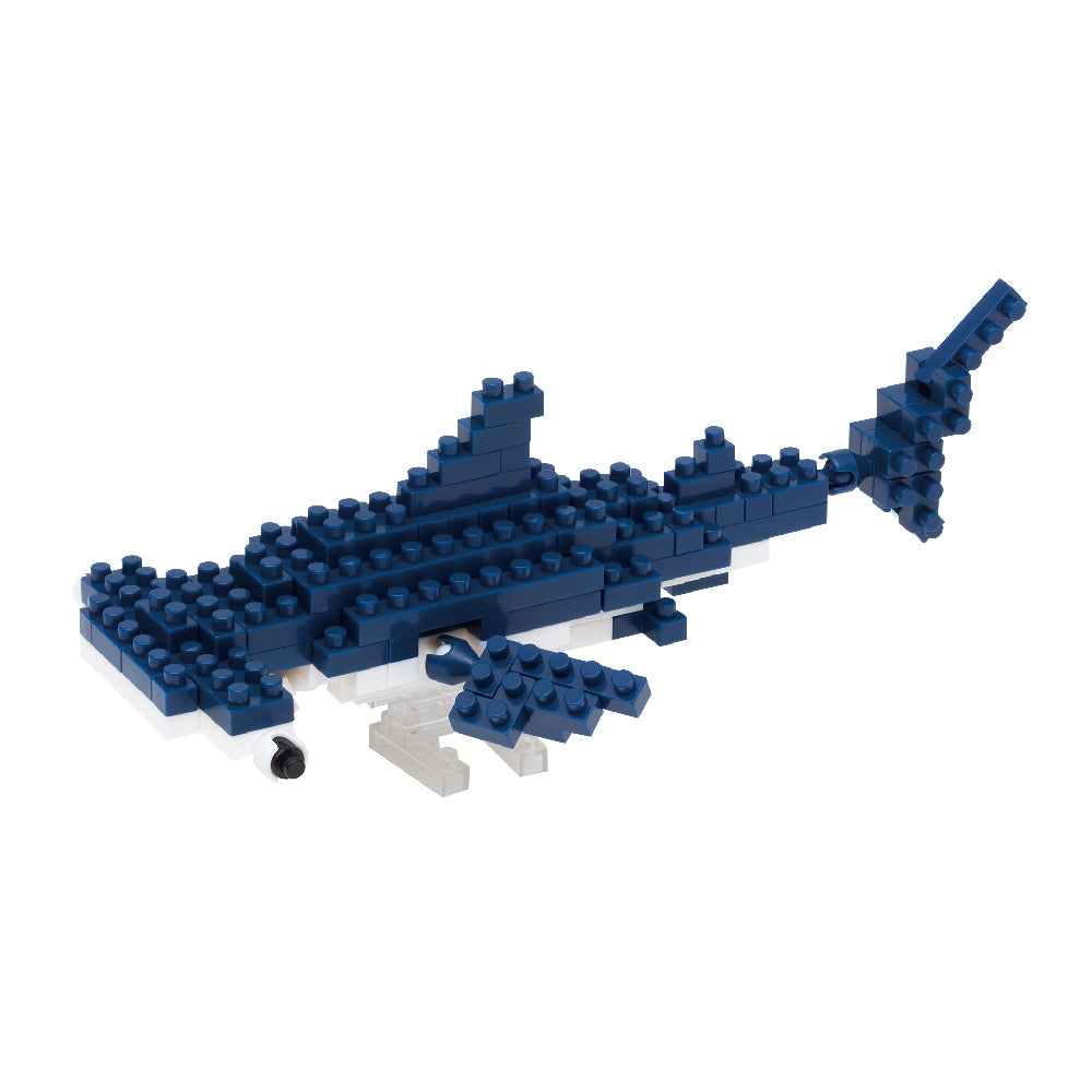 Hammerhead Shark - Nanoblock micro-sized building block set