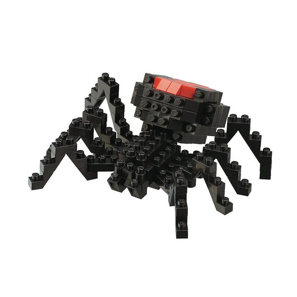 nanoblock Redback Spider | Micro-Sized Building Block Set